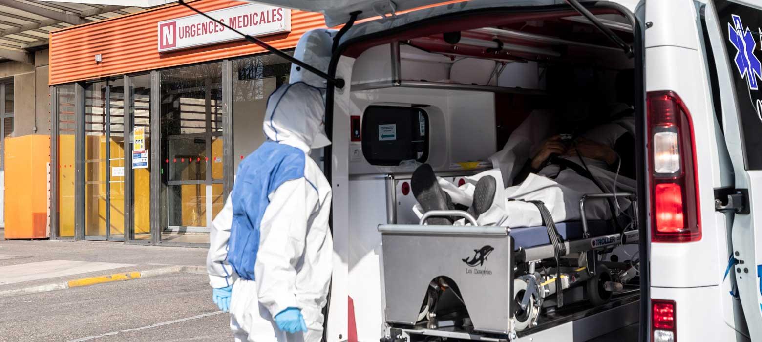 Ambulanciers pendant l’épidémie de COVID-19
