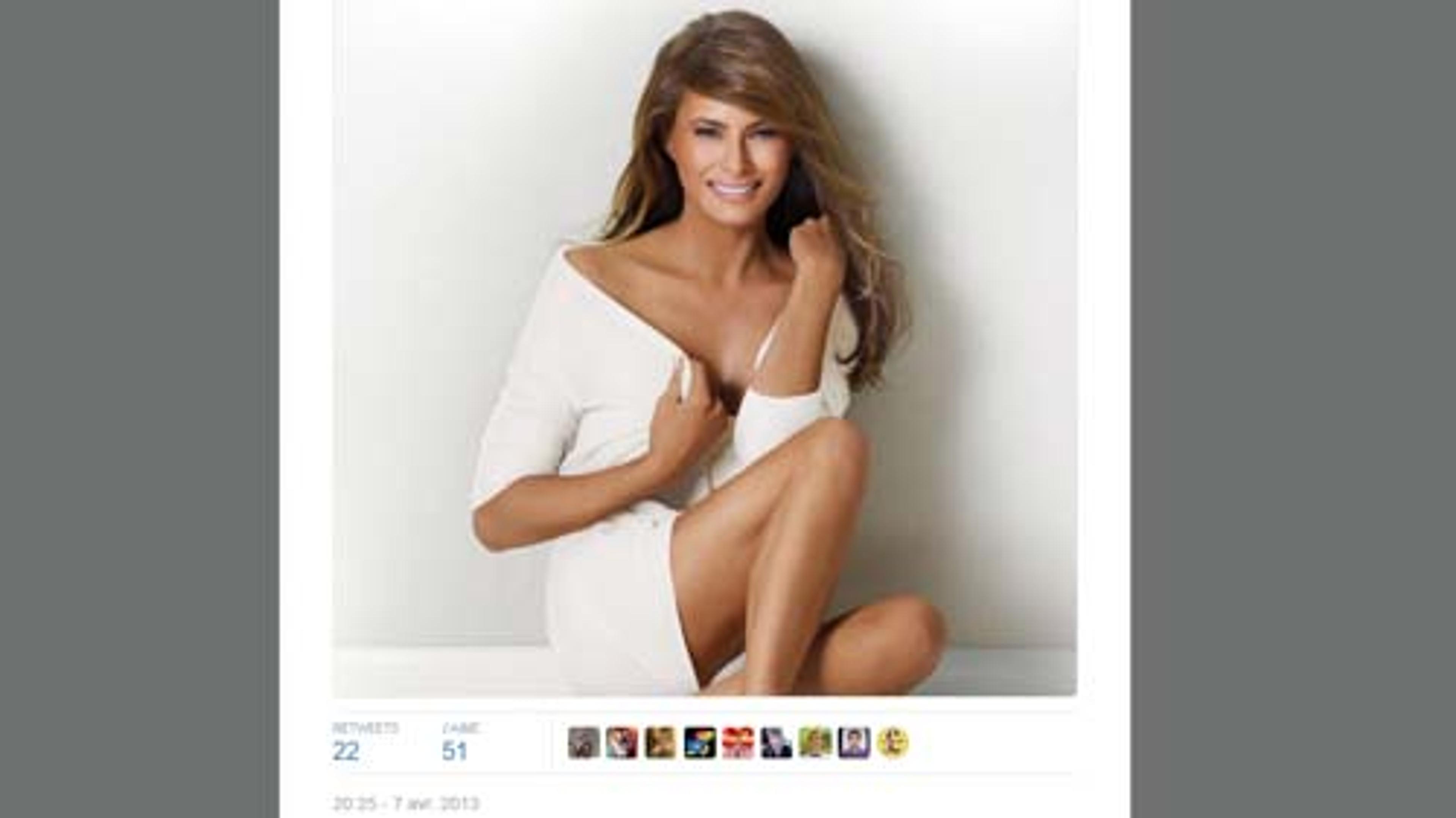 Les photos du twitter de Mélania Trump