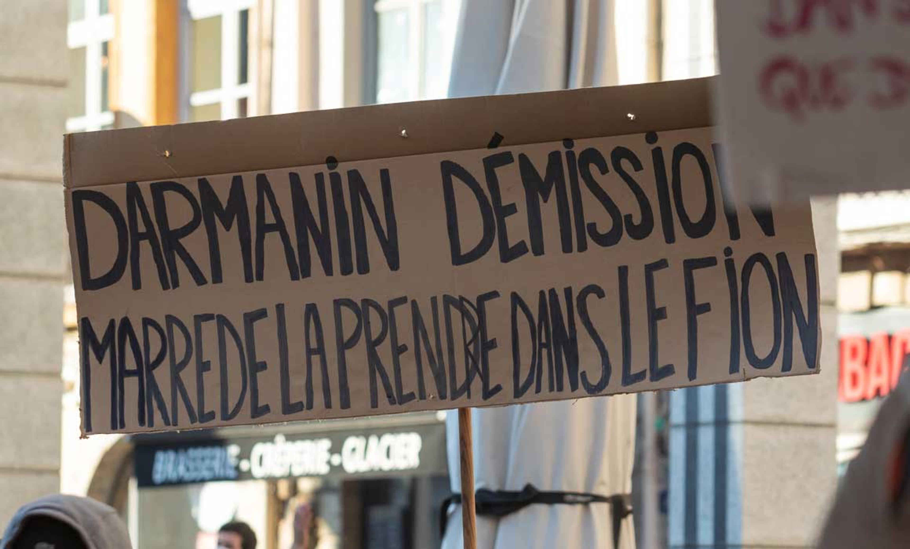 Manifestation contre la loi de Sécurité Globale