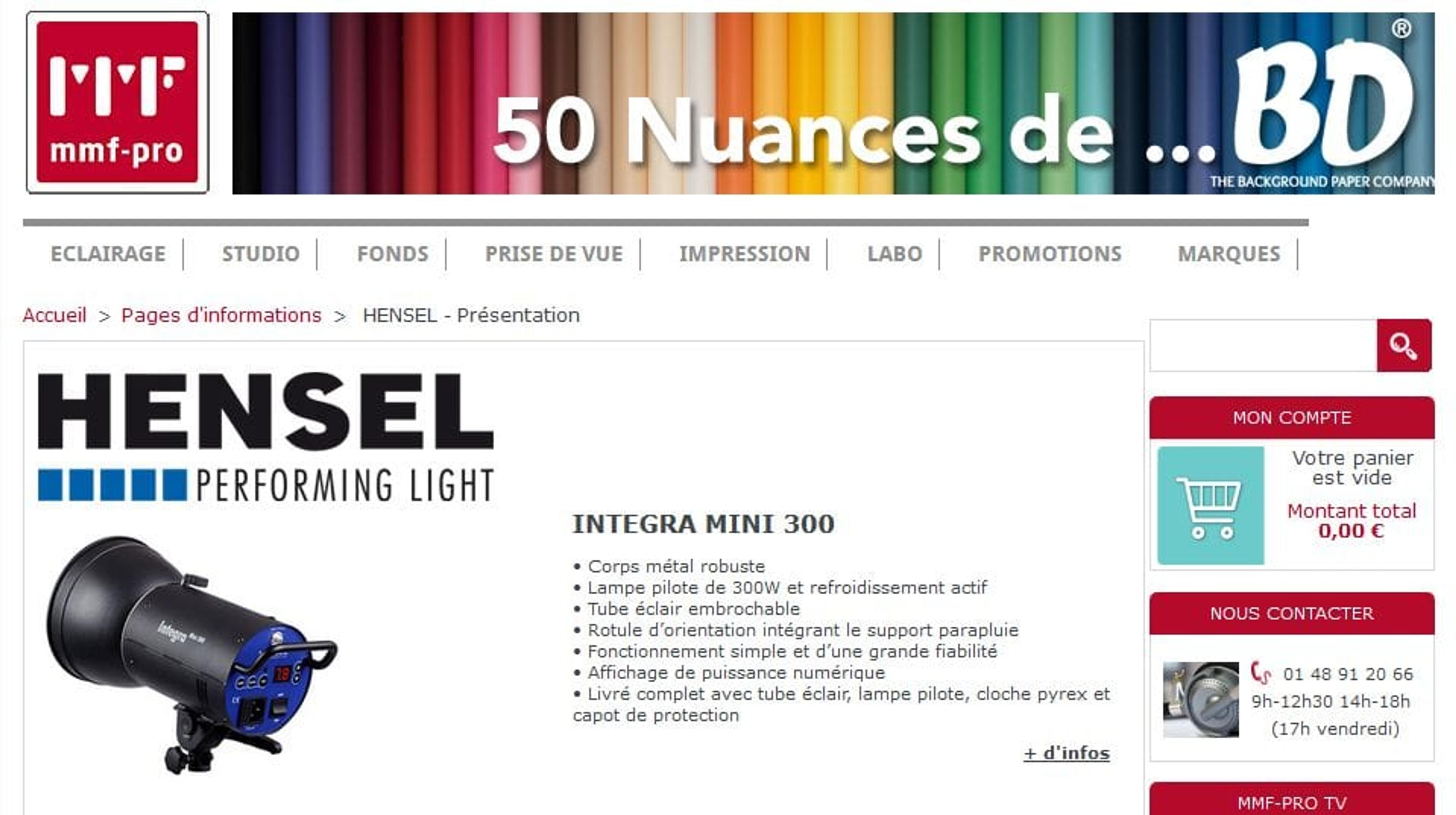 Hensel distribué par MMF-Pro