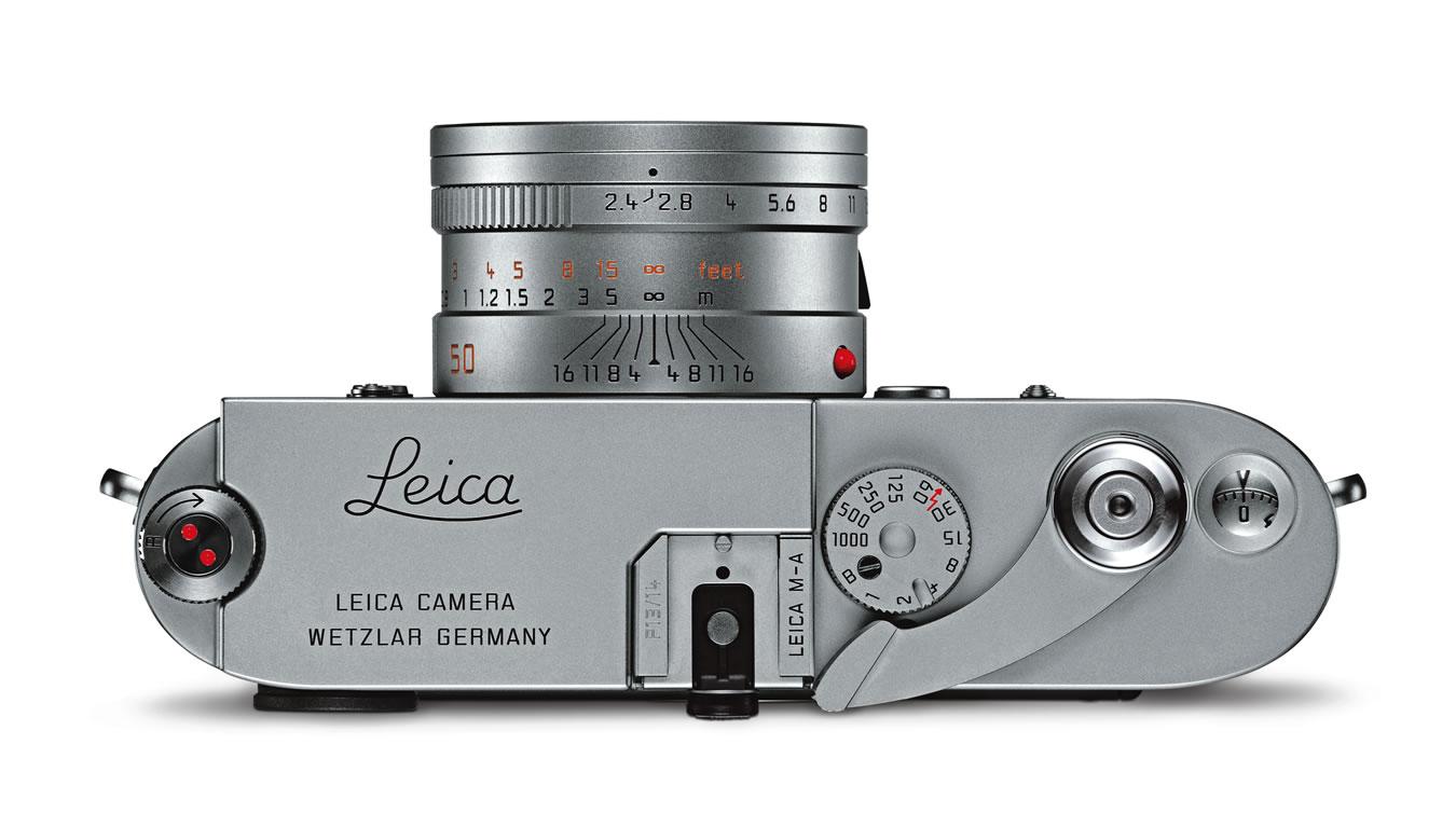Leica M-A : 100% mécanique