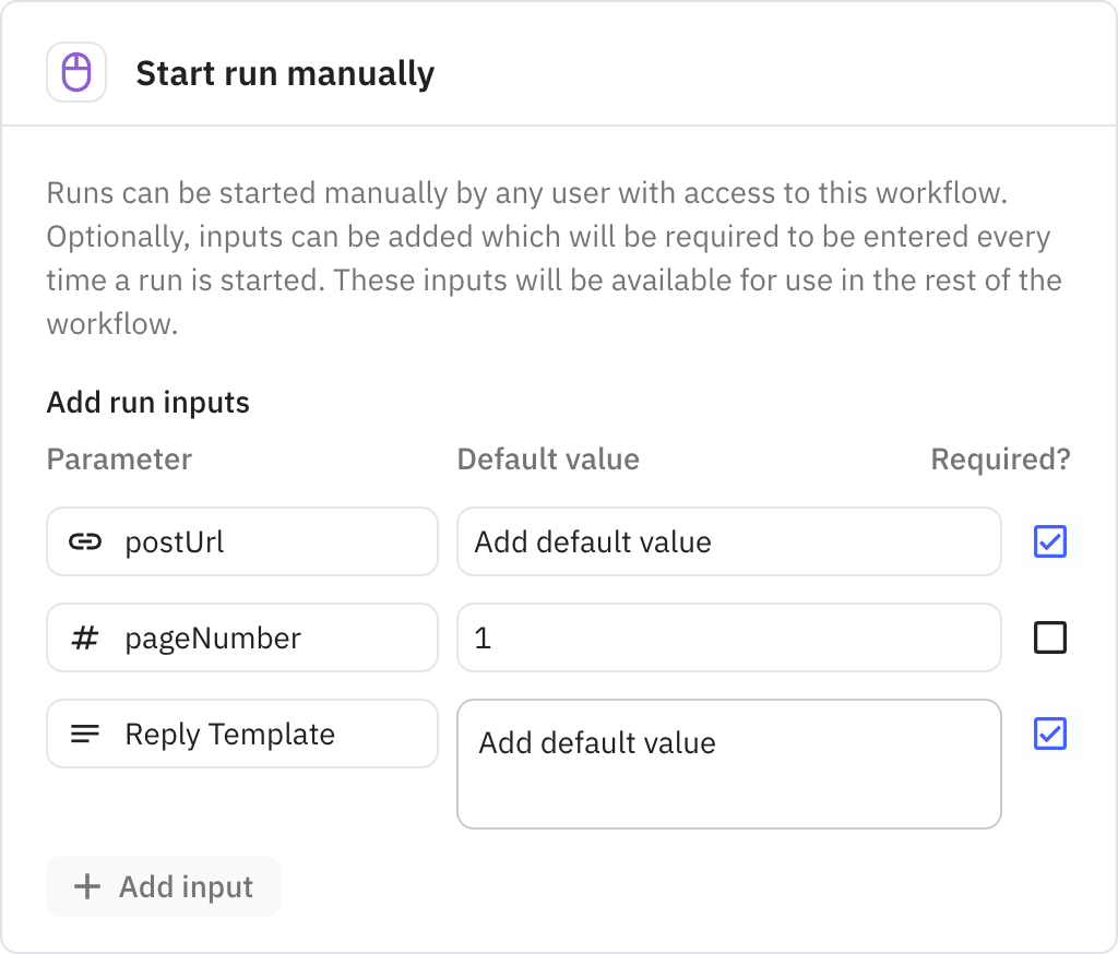 Relay.app screenshot of: Trigger