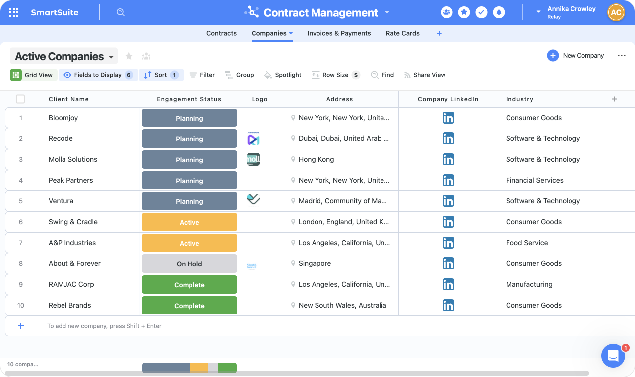 SmartSuite UI