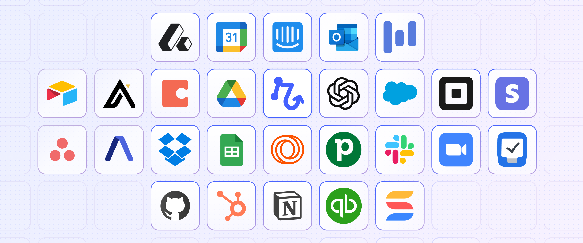 124 new integrations across 27 apps