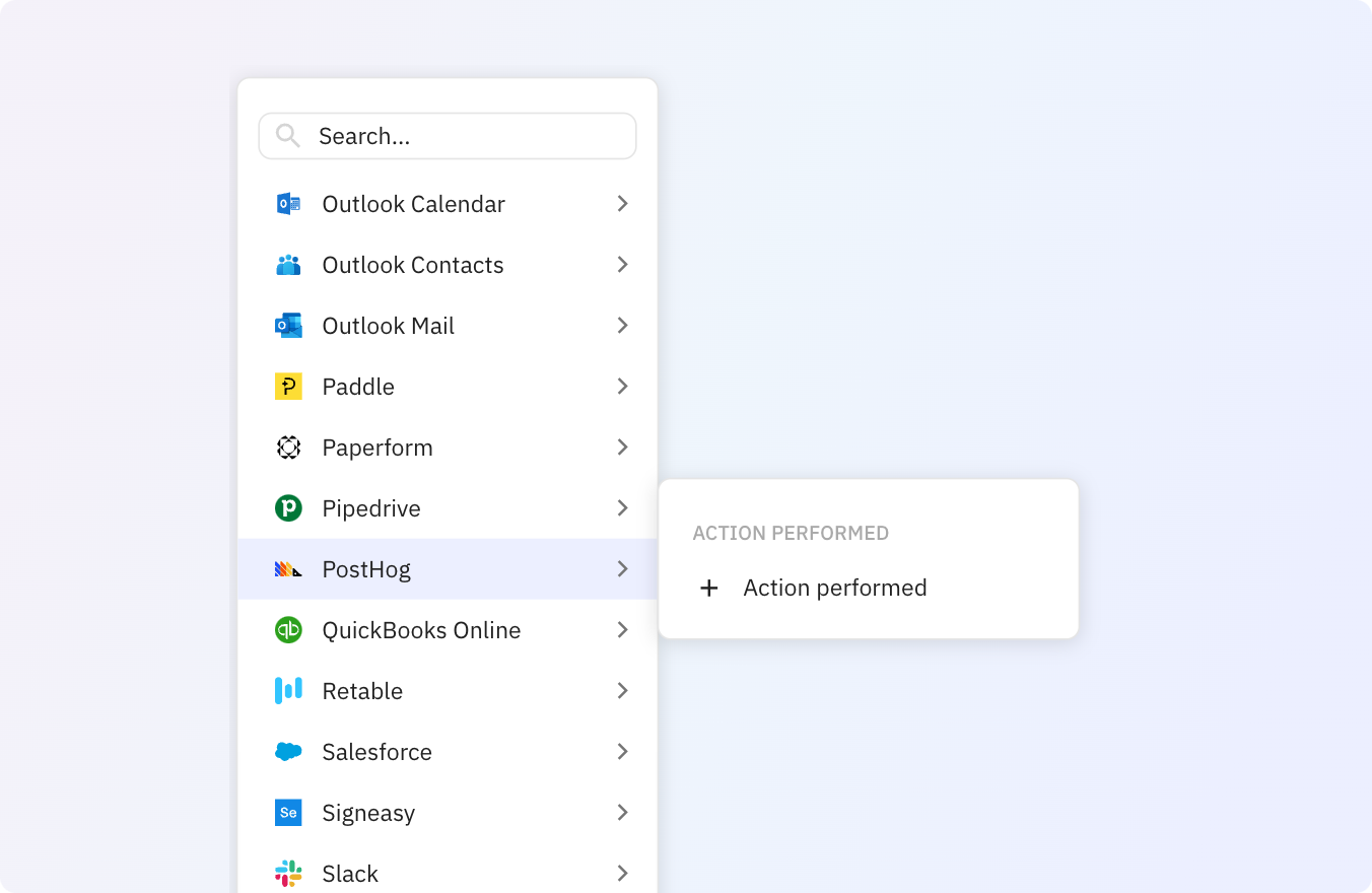 Use Relay.app's PostHog integrations to trigger actions across your apps