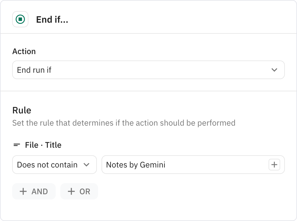 Relay.app screenshot of: End if...