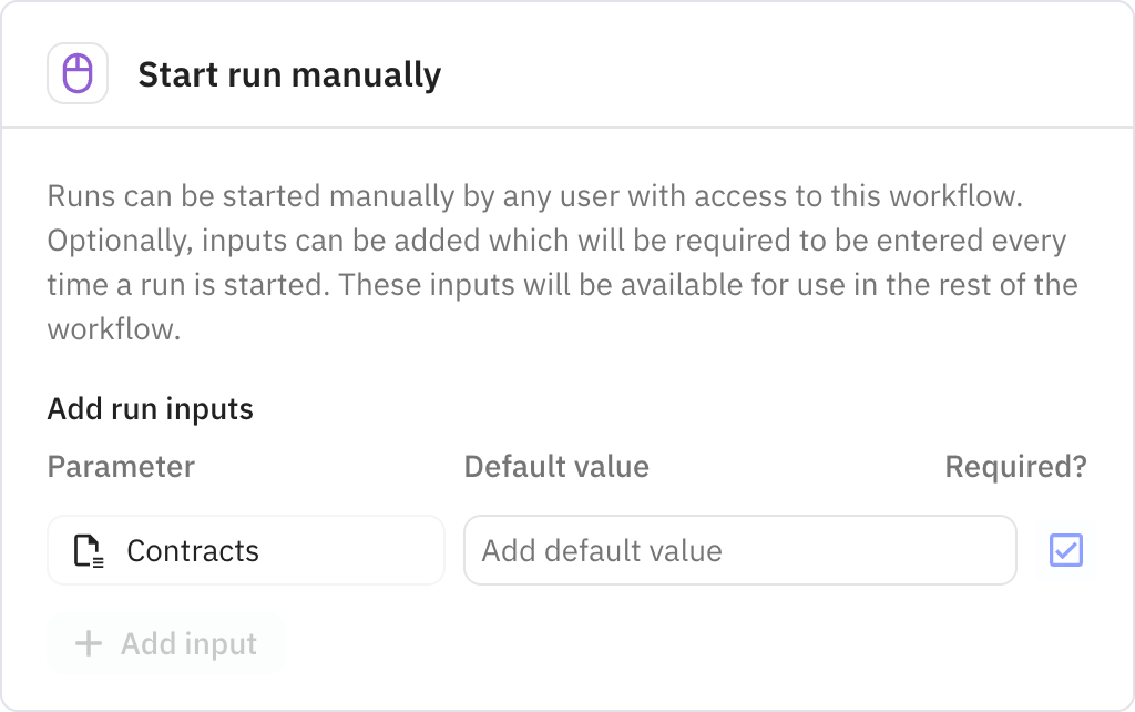 Relay.app screenshot of: Trigger