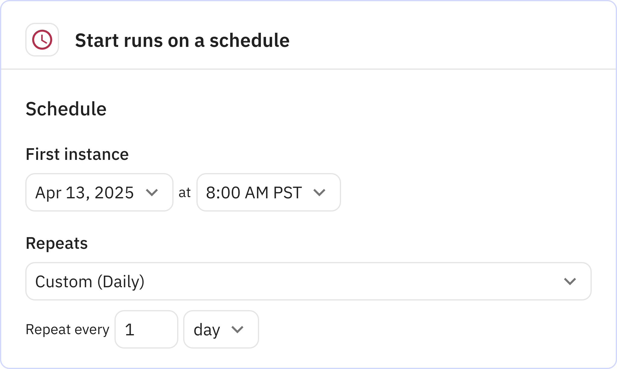 Relay.app screenshot of: Trigger