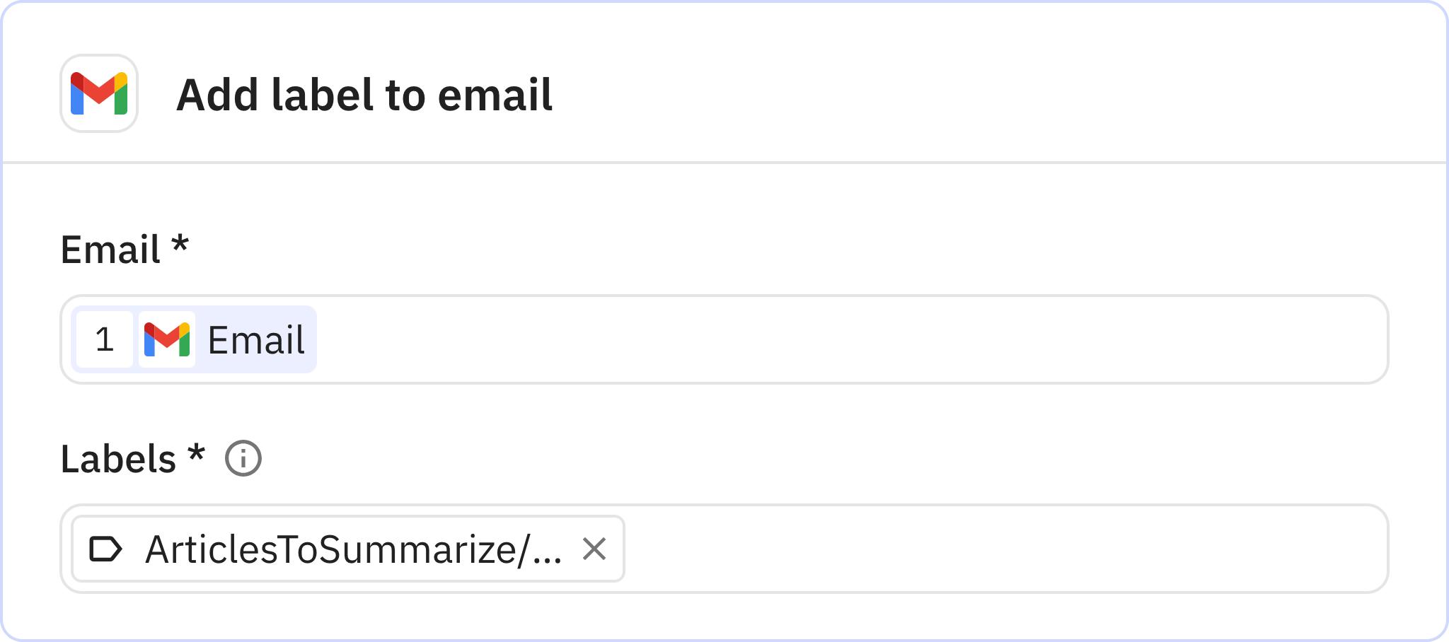 Relay.app screenshot of: Add Summarized Date