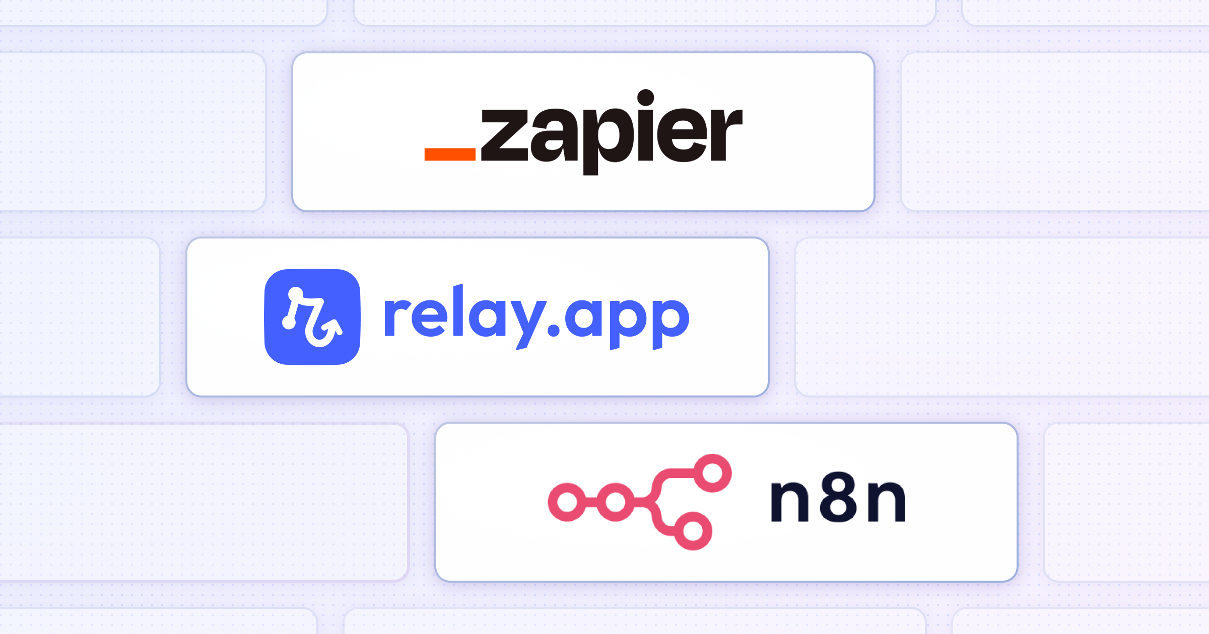 n8n vs Zapier vs Relay.app