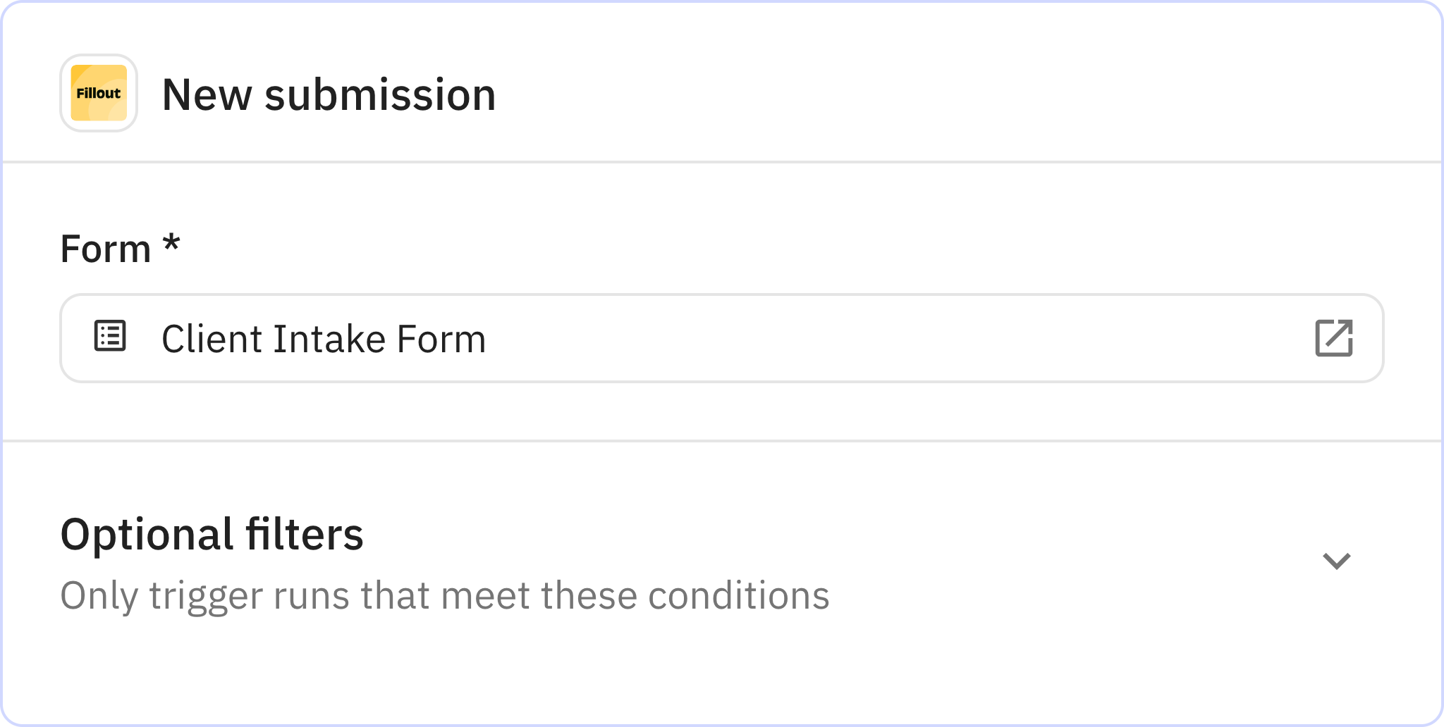 Relay.app screenshot of: New submission
