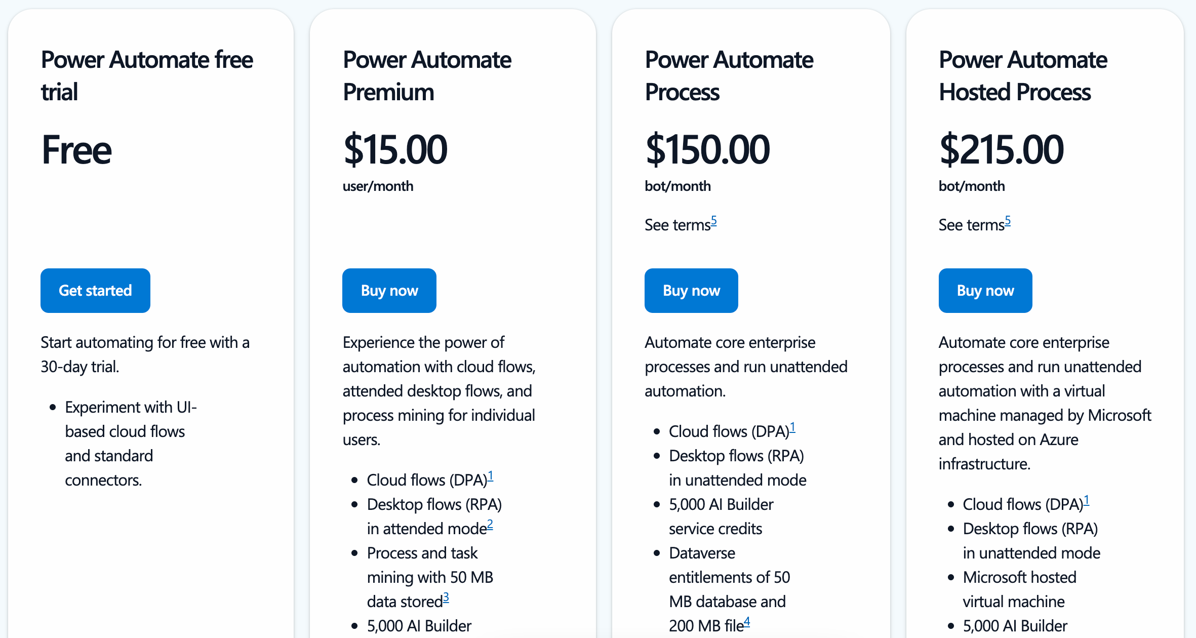 Power Automate is targeted at existing Microsoft customers.
