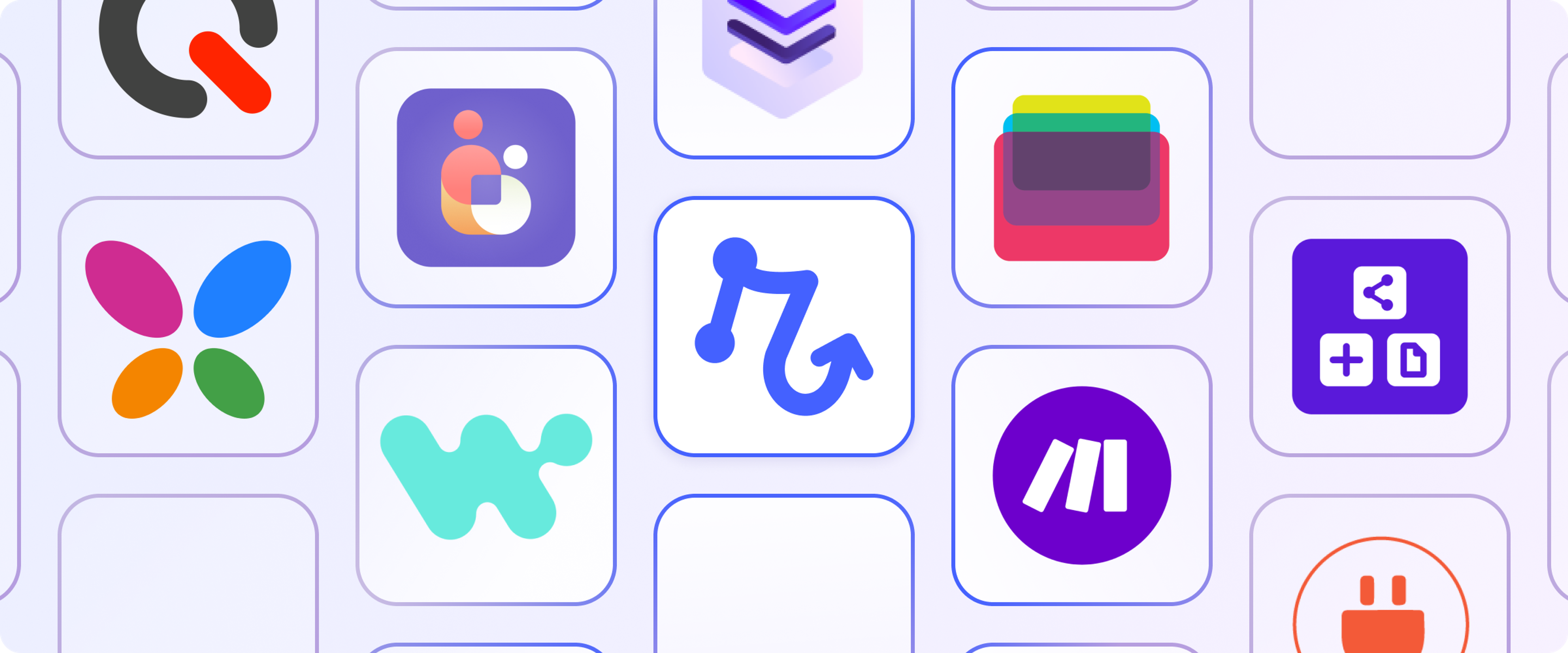 Logos of app alternatives