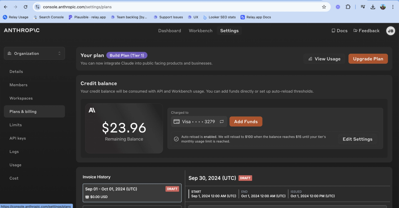 How to buy credits for the Anthropic API to use the Claude models ...