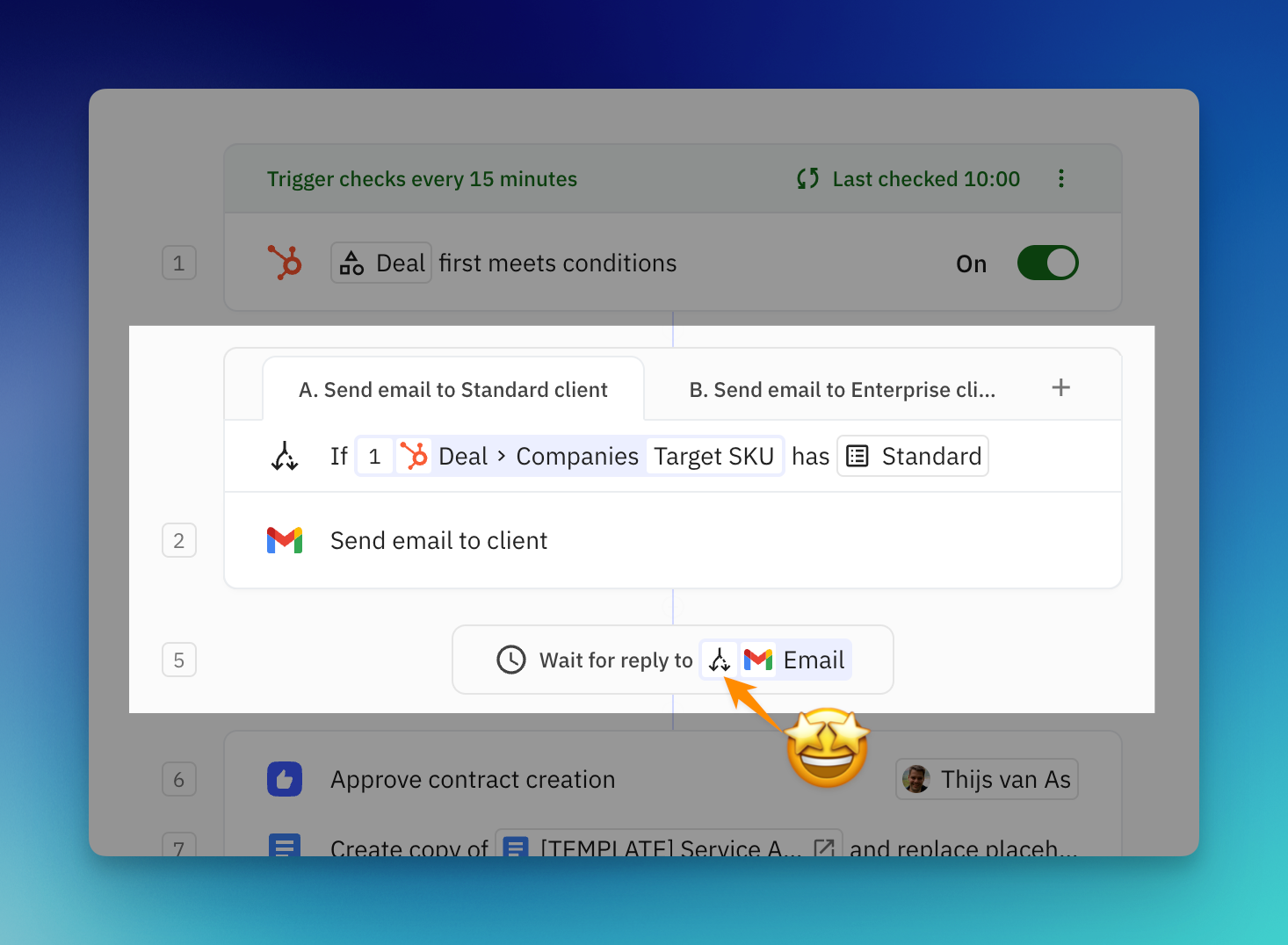 In Relay.app you can continue adding steps to the common workflow after Paths have rejoined