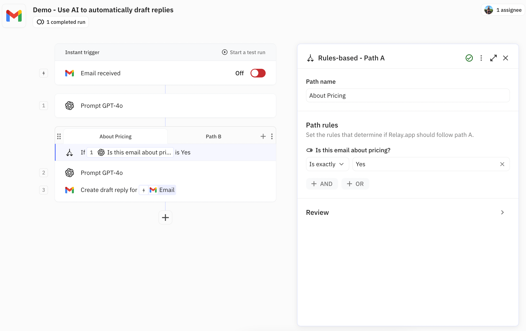 Android Email Draft How to Use AI to Automatically Draft Email Replies | Relay.app Blog