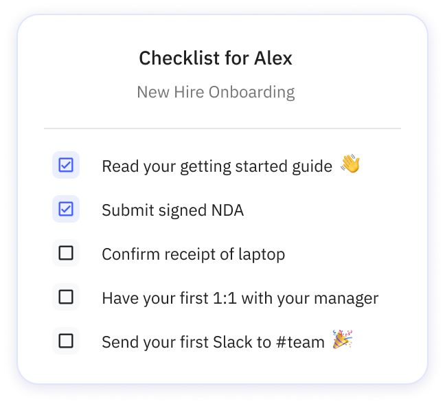 Onboarding new team members