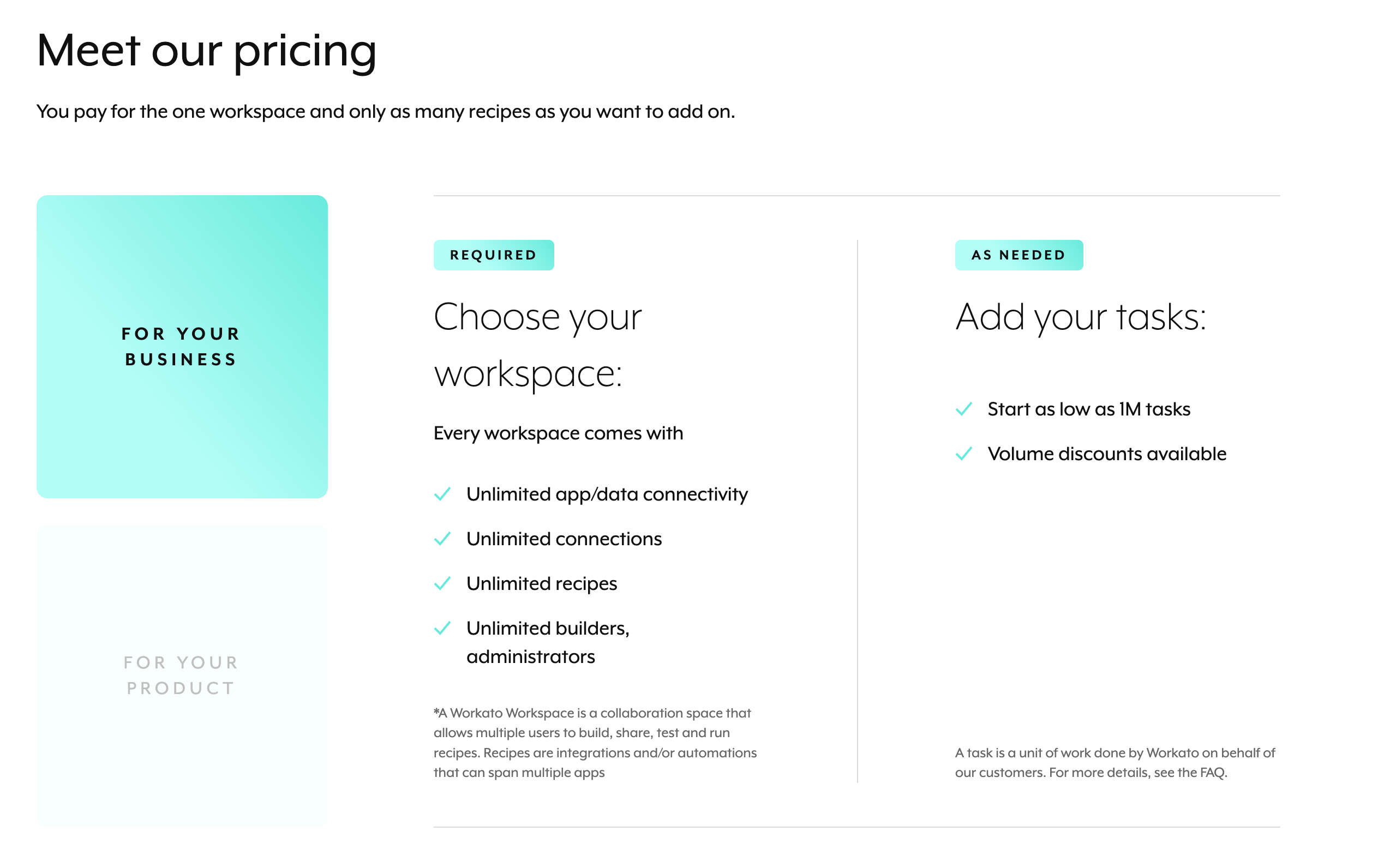 workato pricing