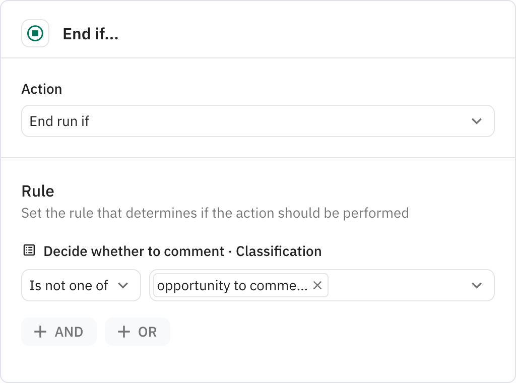 Relay.app screenshot of: End if...