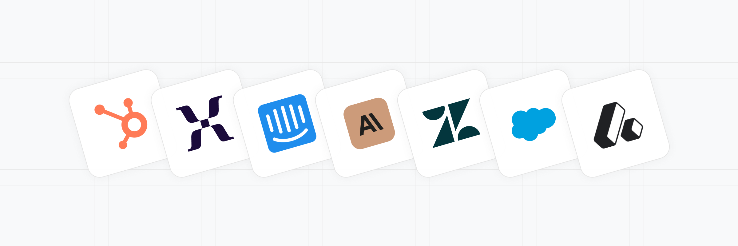 Logos of HubSpot, Mixpanel, Intercom, Anthropic, Zendesk, Salesforce, Attio
