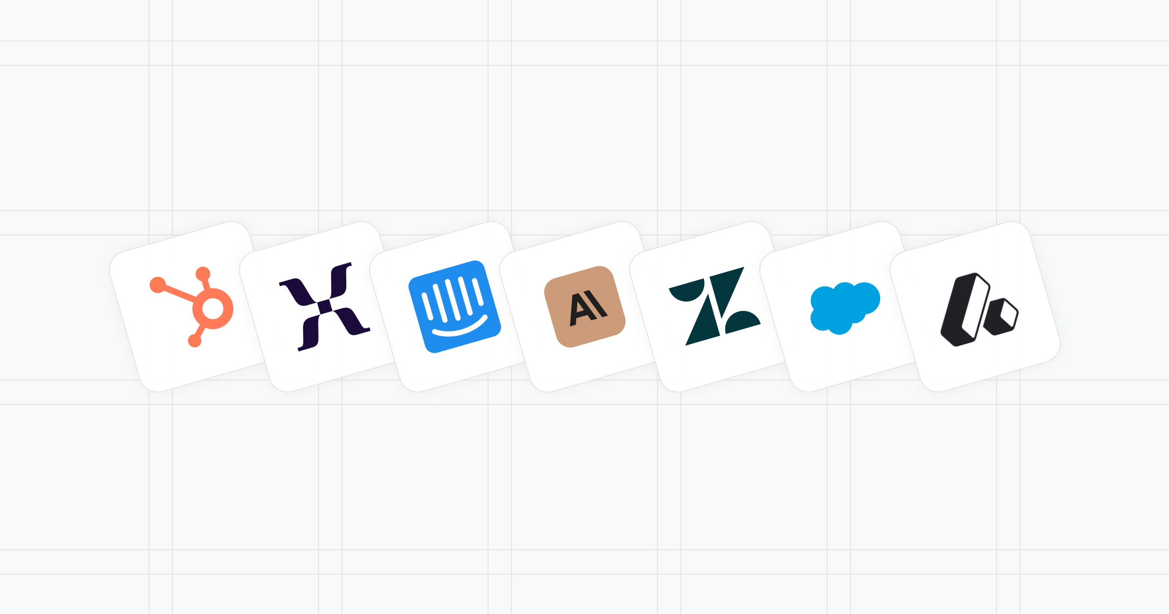 Logos of HubSpot, Mixpanel, Intercom, Anthropic, Zendesk, Salesforce, Attio