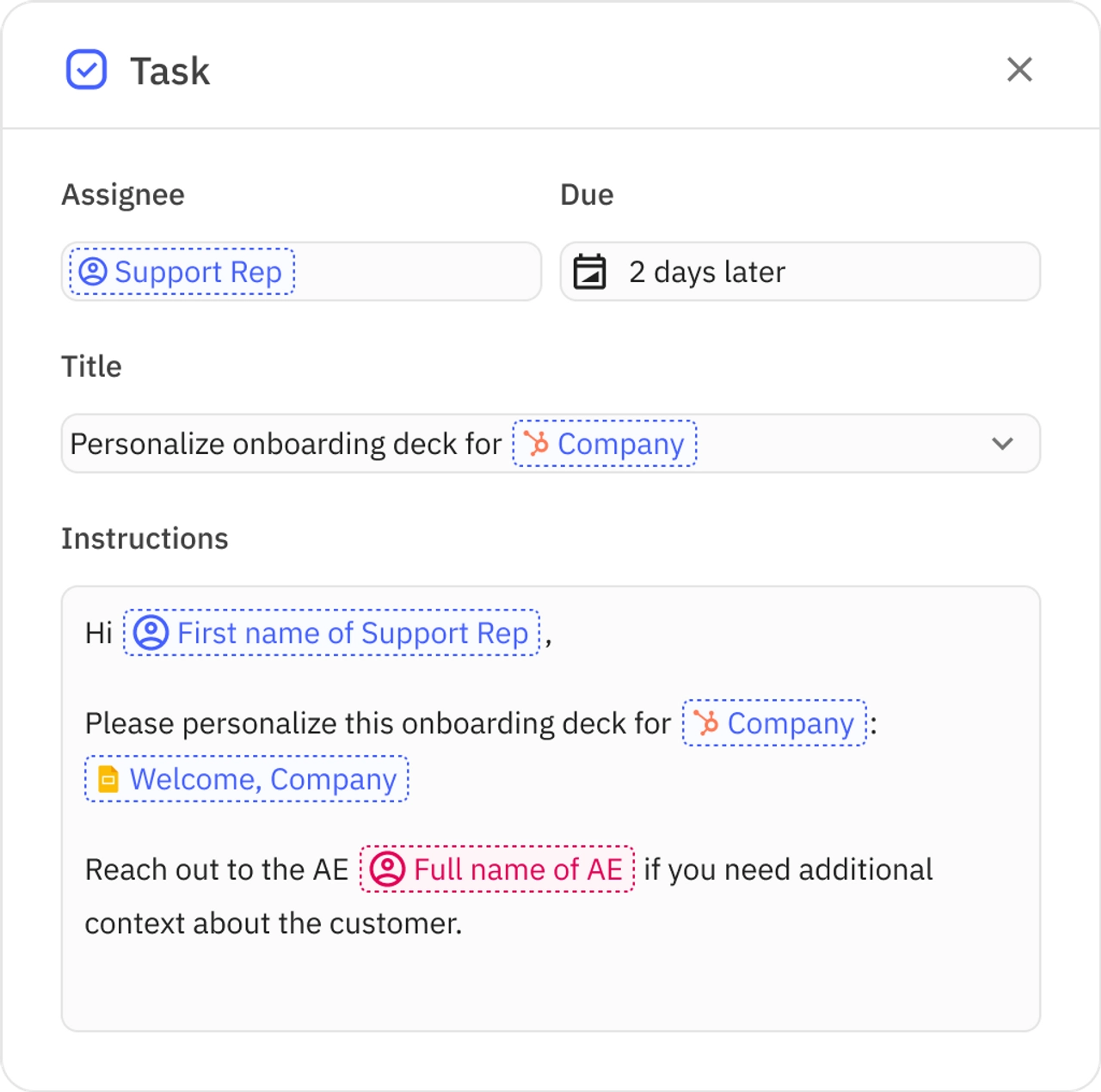 role-based task in Relay.app