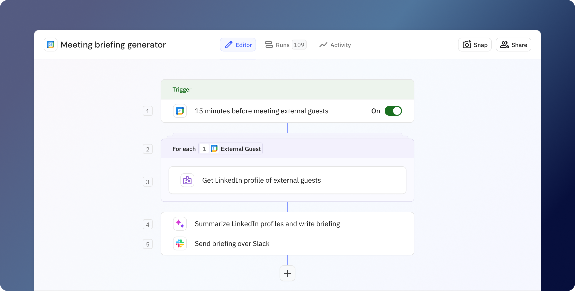 Relay.app app screenshot