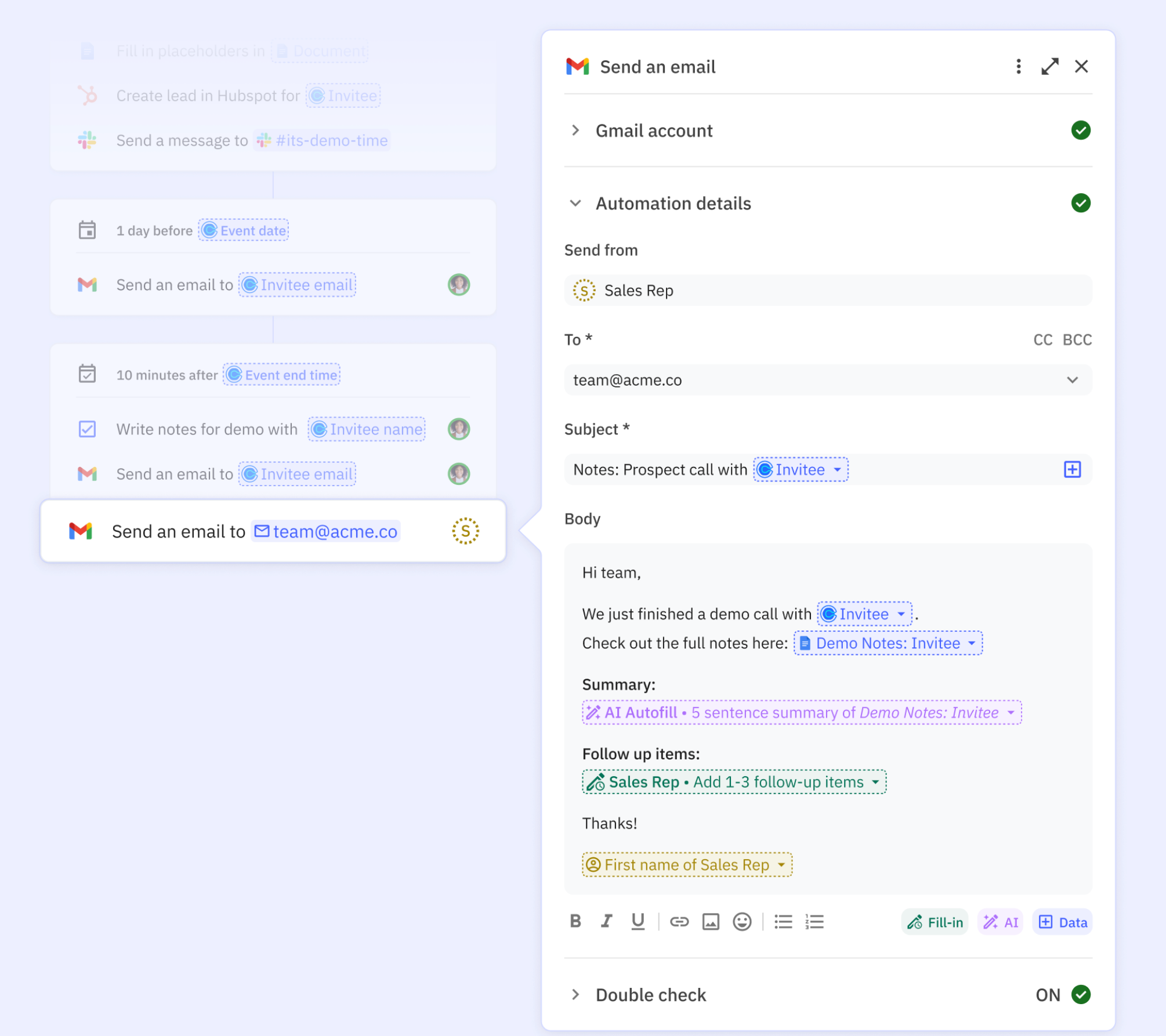 Collaborative workflow in Relap..app