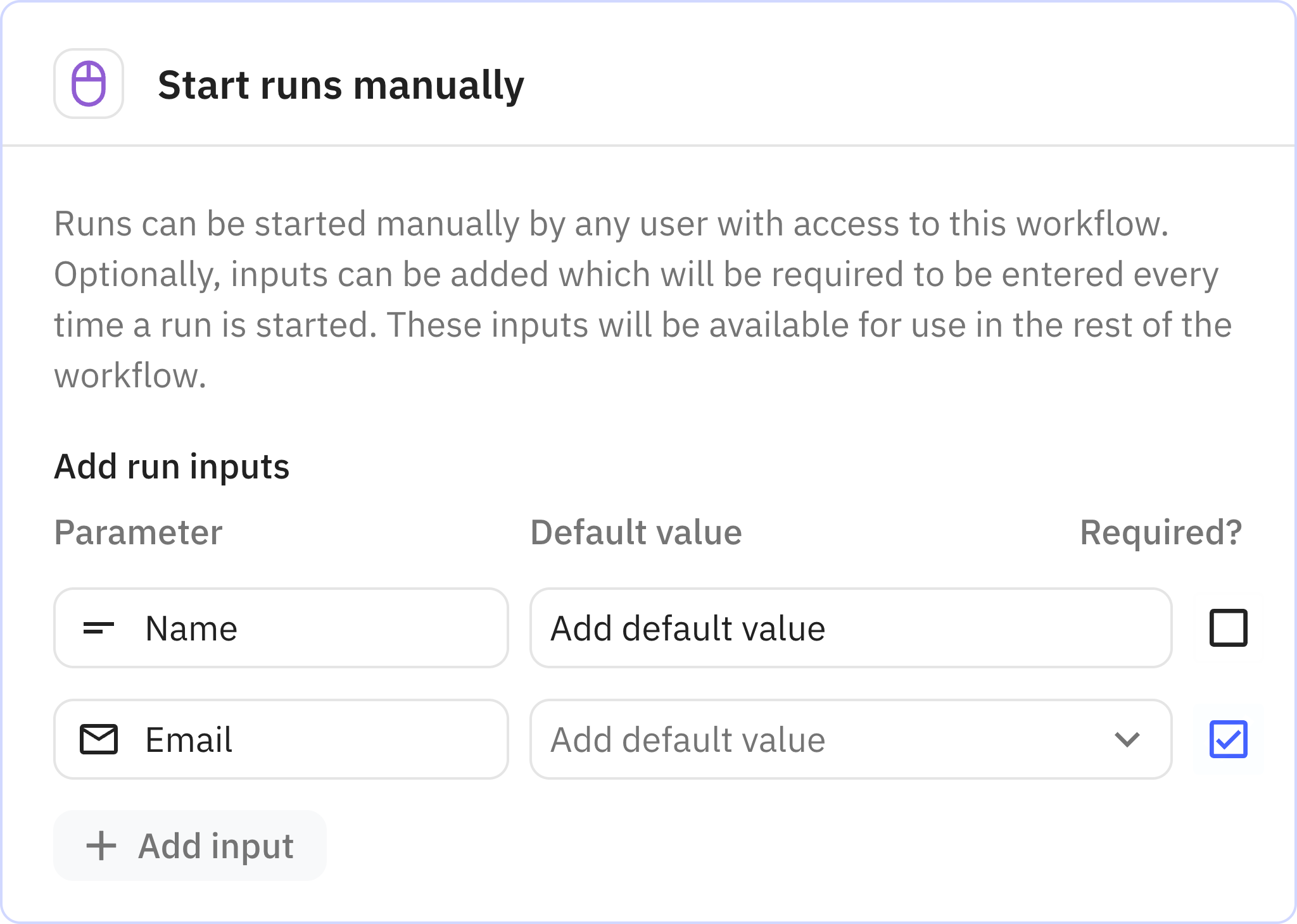 Relay.app screenshot of: Trigger