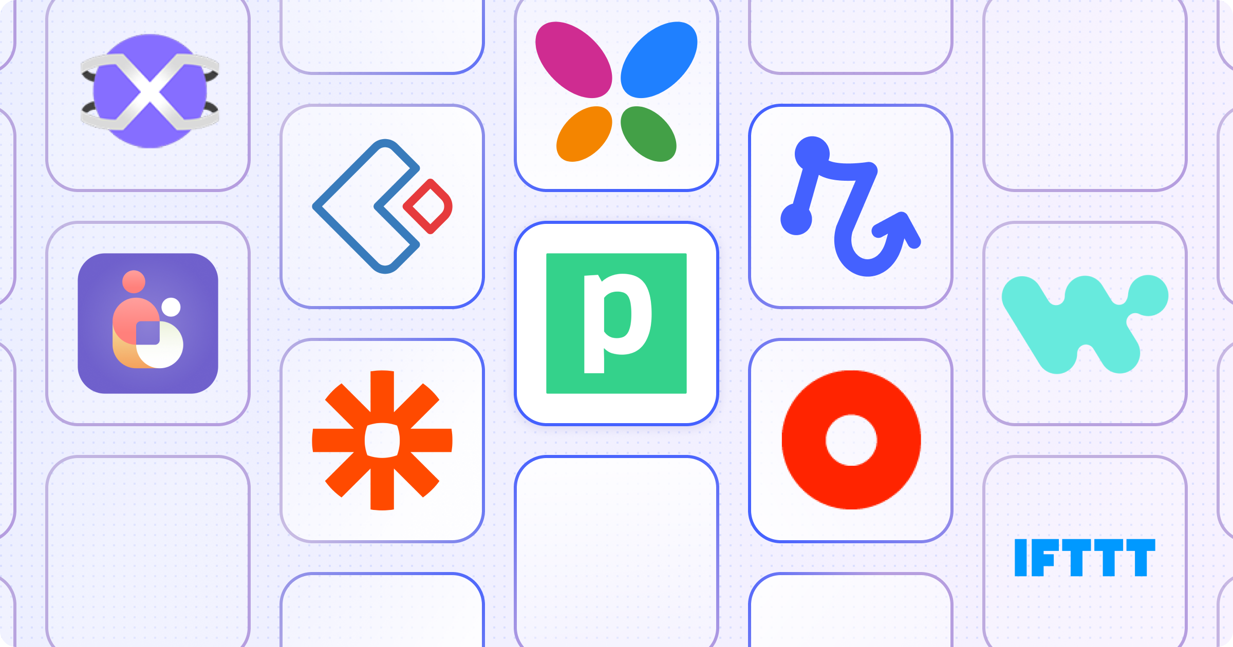 Logos of compared software products