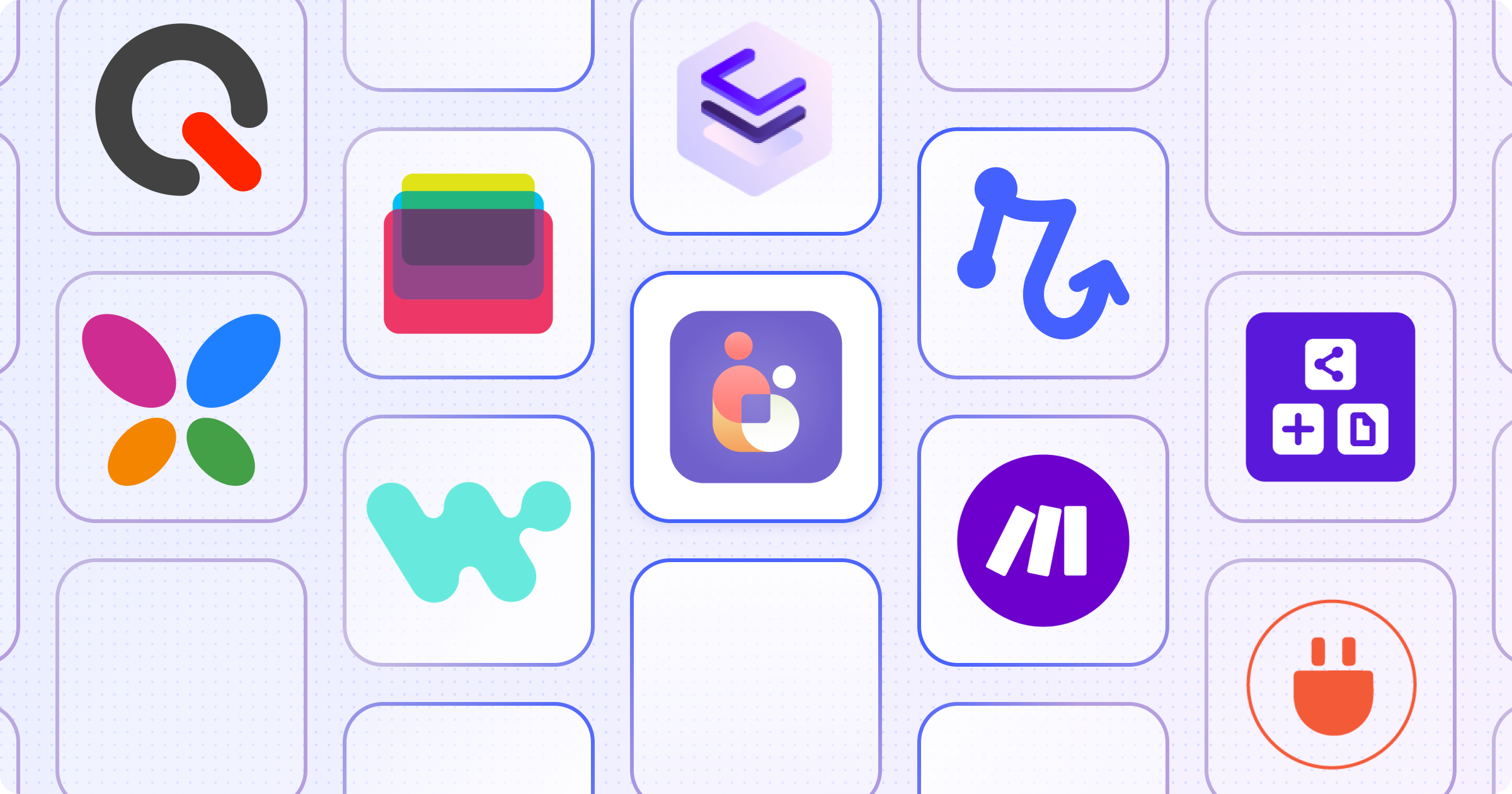 Logos of app alternatives