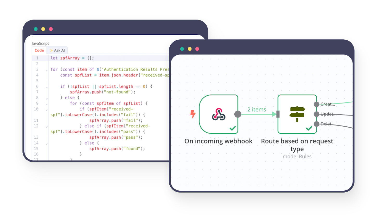 n8n coding requirements in automations