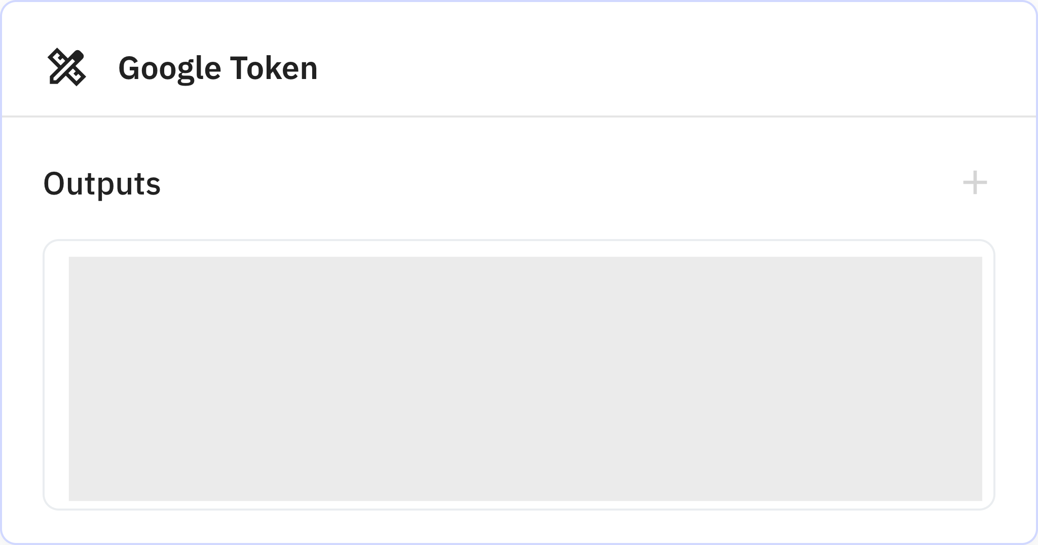 Relay.app screenshot of: Google Token