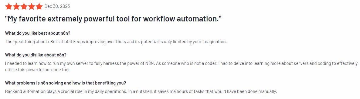 n8n review