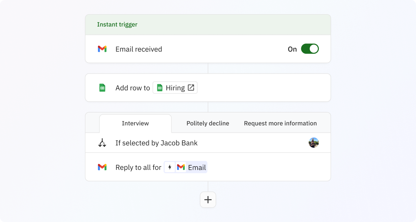 Integrate Google Sheets in your workflow with Relay.app