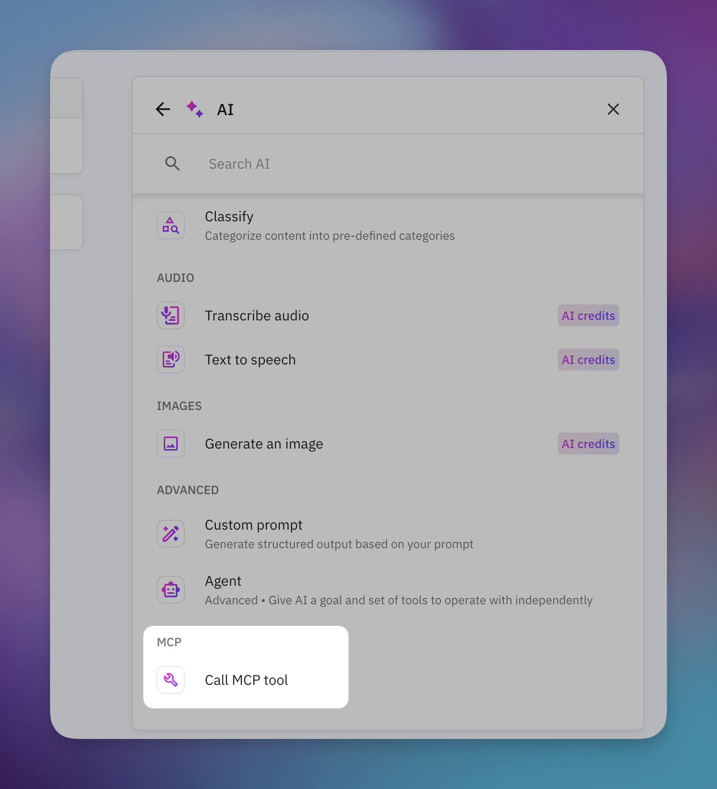 Invoke MCP tools from other servers at specific points in your workflows