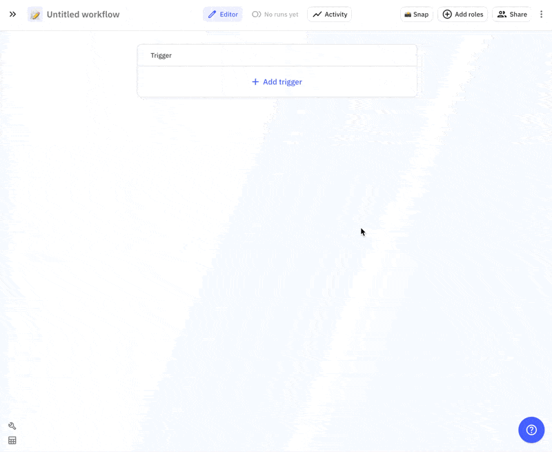 Navigate quickly across workflows with CMD+K