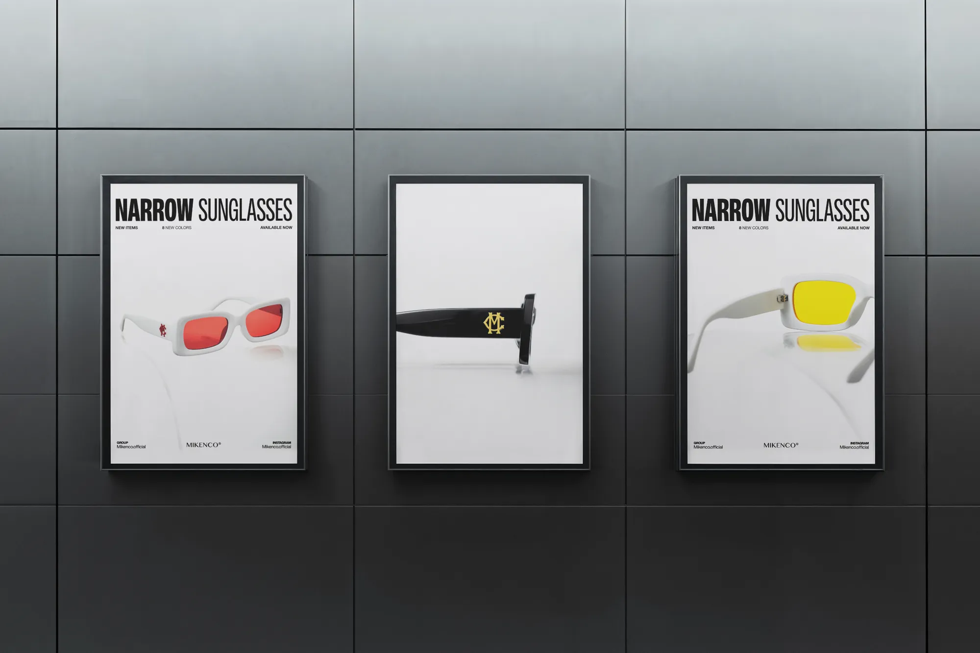 Mikenco Narrow Sunglasses