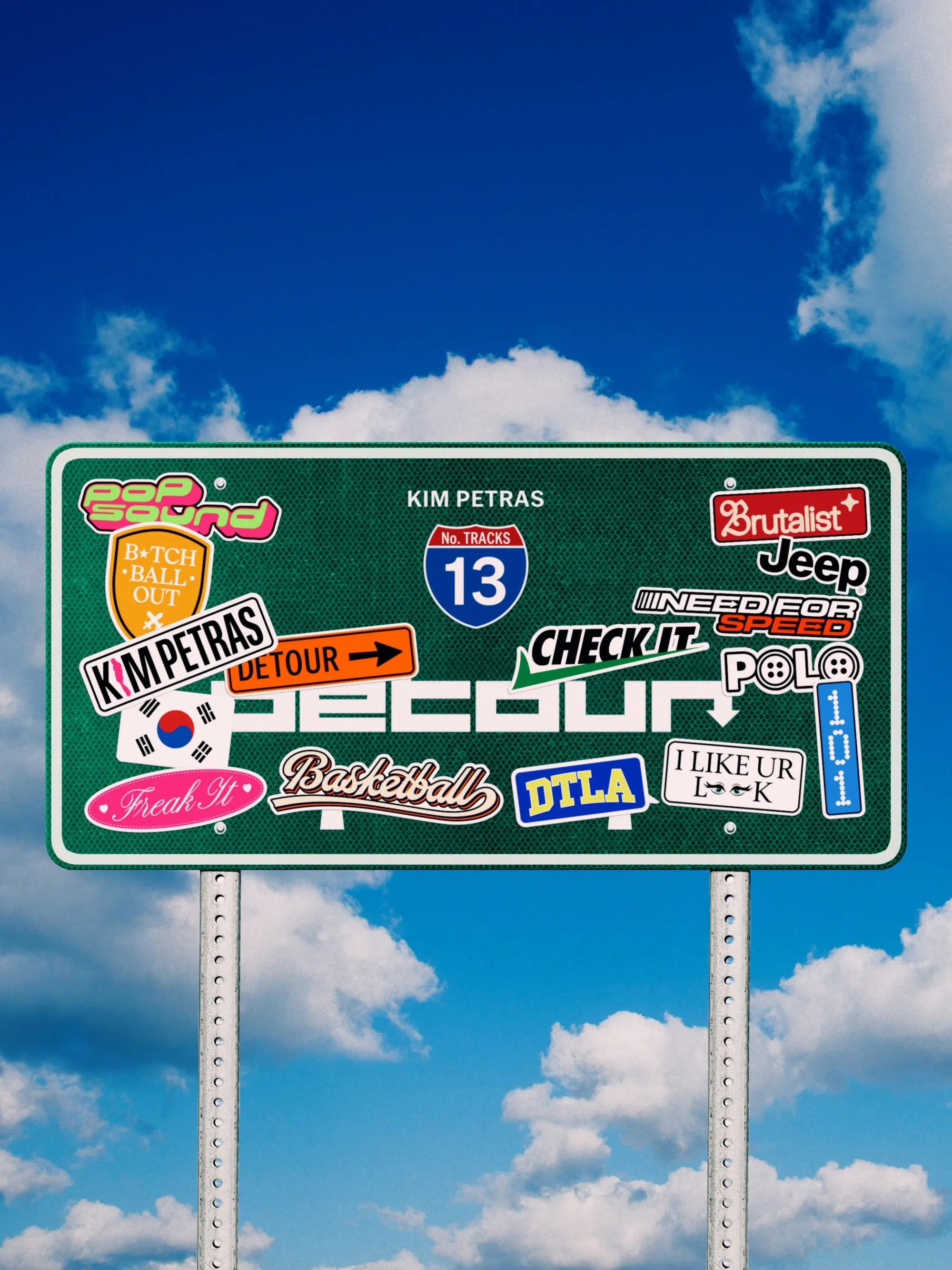 Kim Petras - Detour Sticker Pack