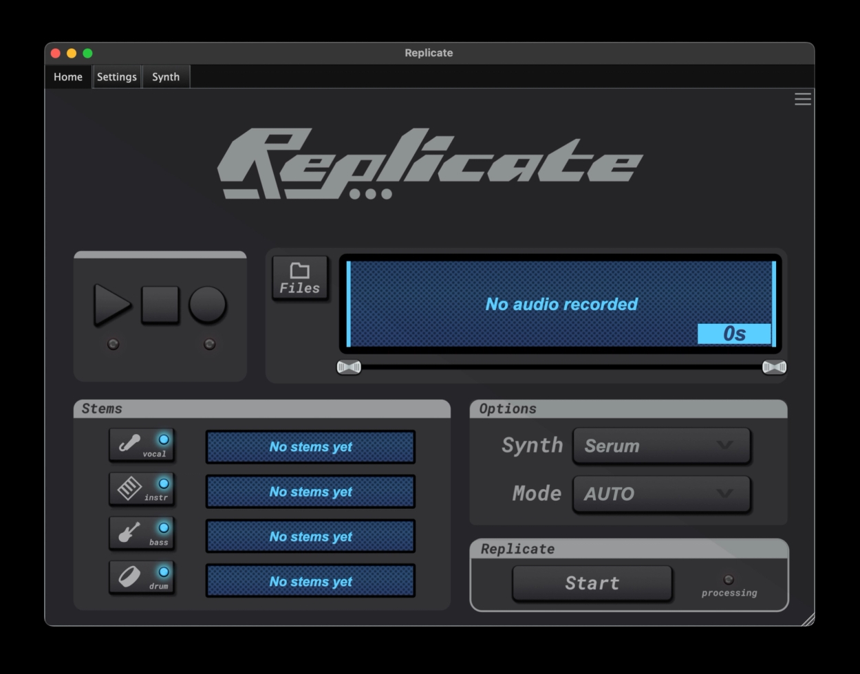MicroMusic - Replicate