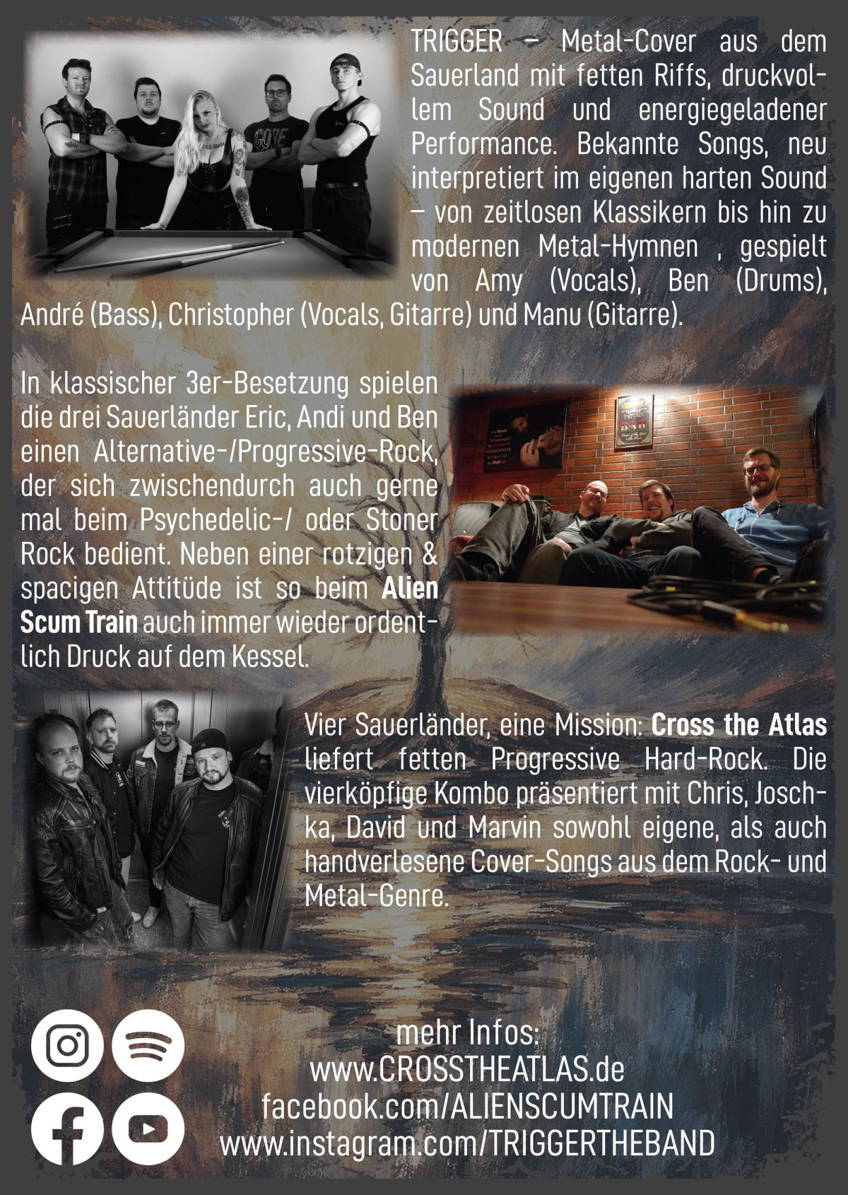 Flyer (Rückseite) — Bistro K4