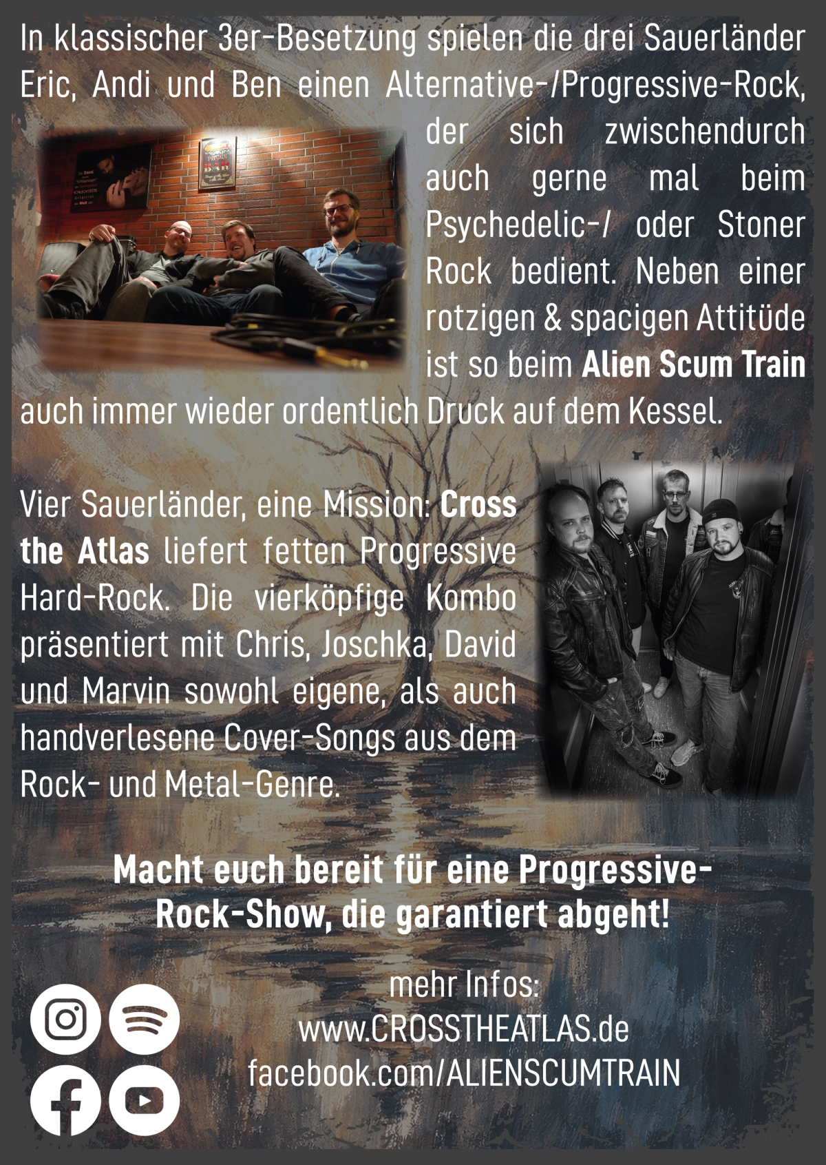 Flyer (Rückseite) — Bistro K4