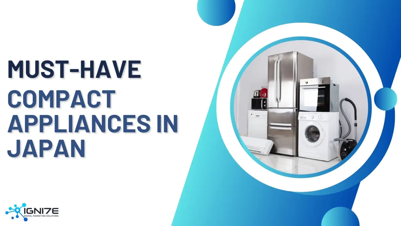 일본에서 가장 인기 있는 소형 가전제품 TOP 5