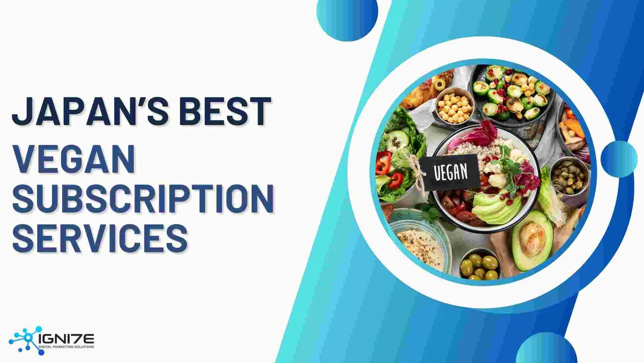 일본 최고의 비건 구독 서비스 4가지
