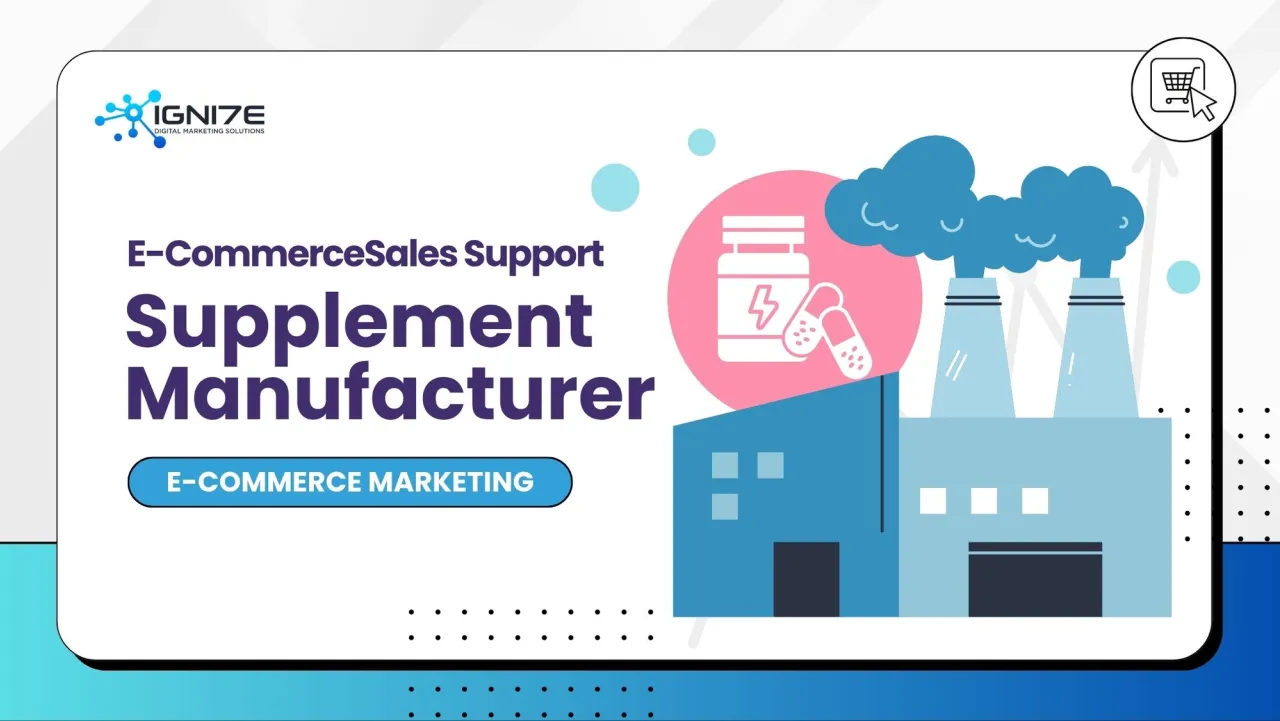 EC Sales Support for Supplements