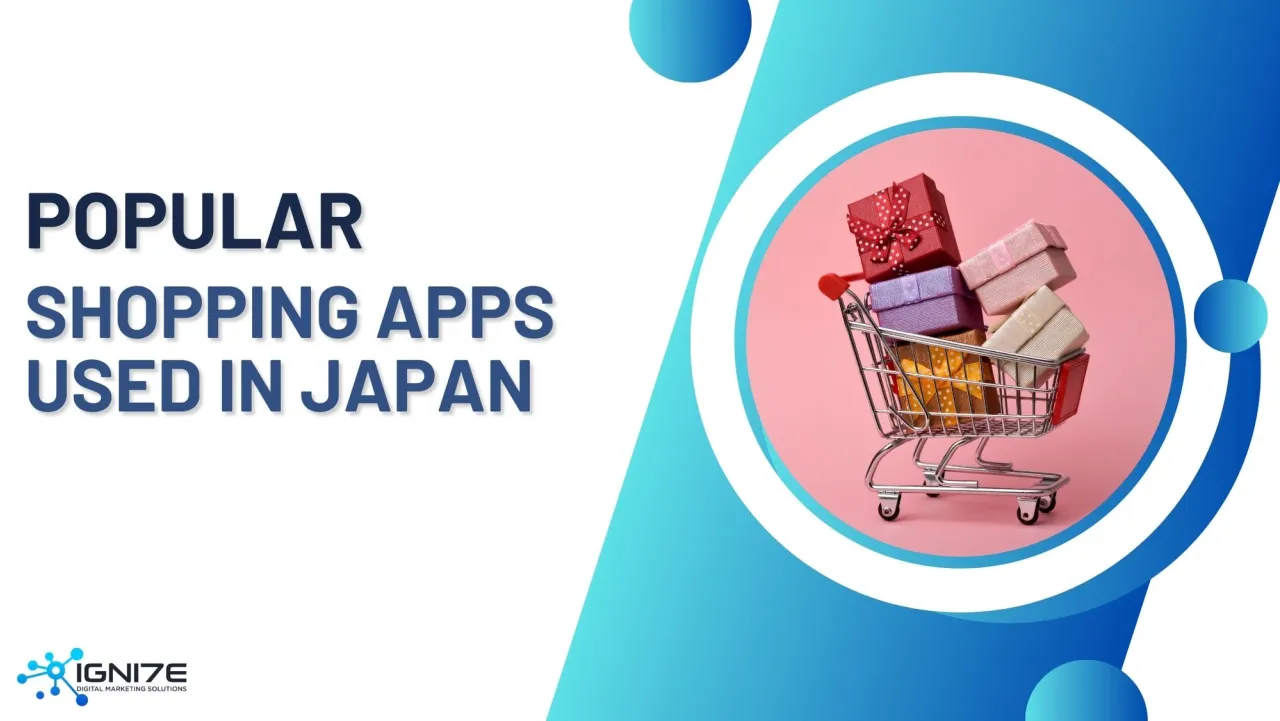 일본에서 가장 많이 사용되는 쇼핑 앱 유형