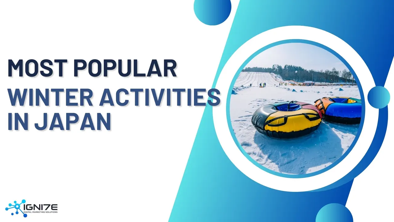 일본에서 겨울에 즐길 수 있는 최고의 액티비티 5가지