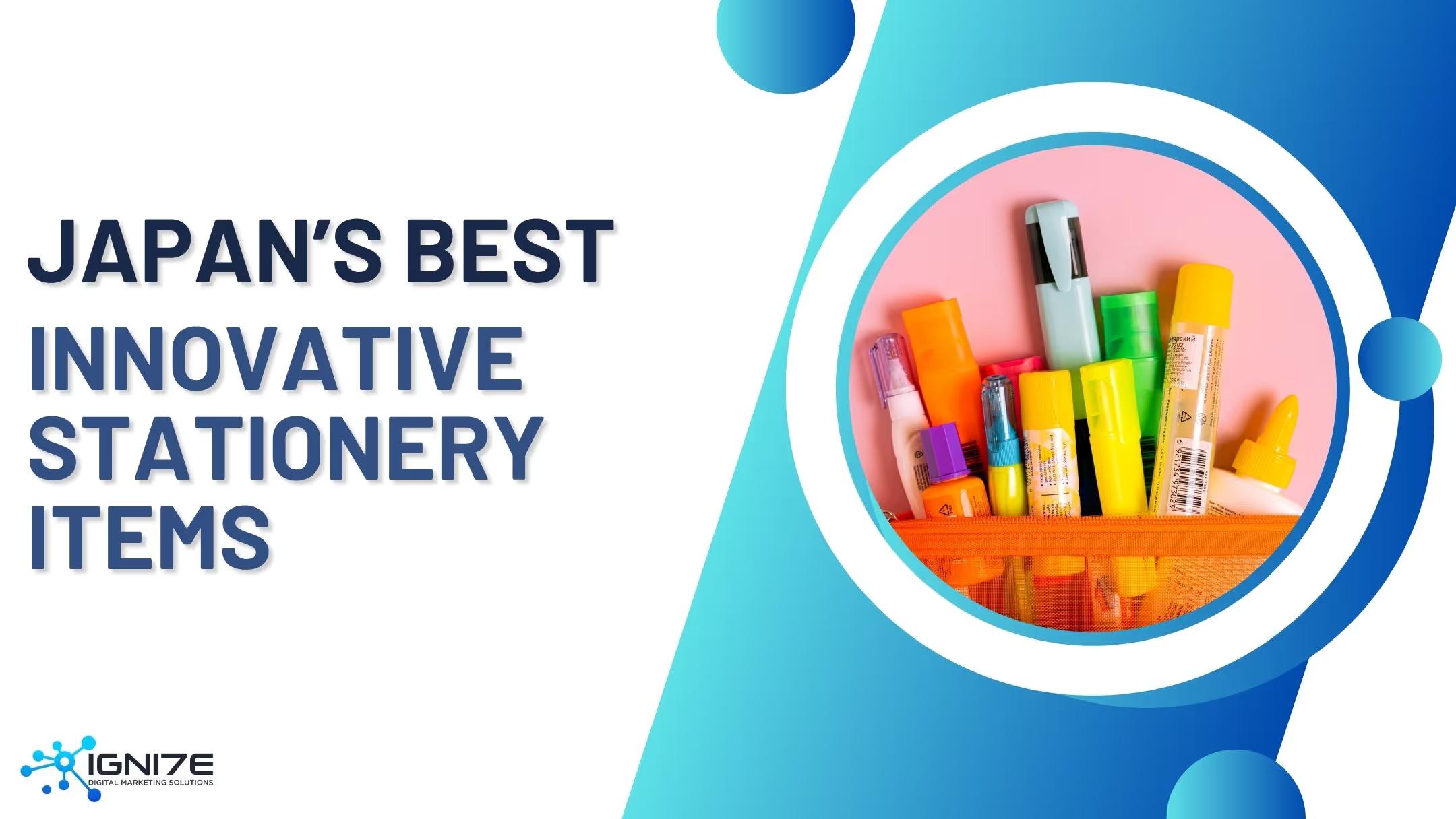 Top 5 Unique Japanese Stationery Items You Can Only Find in Japan