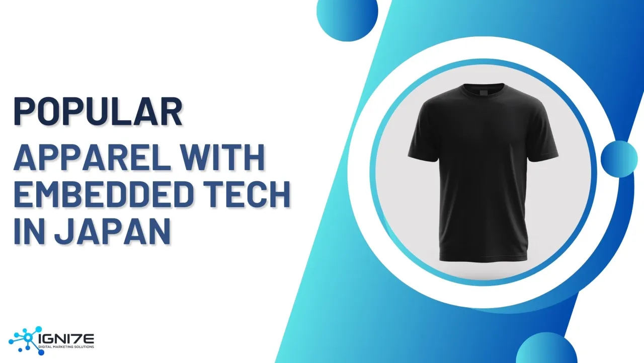 일본에서 기술이 내장된 웨어러블/기능성 의류 TOP 5
