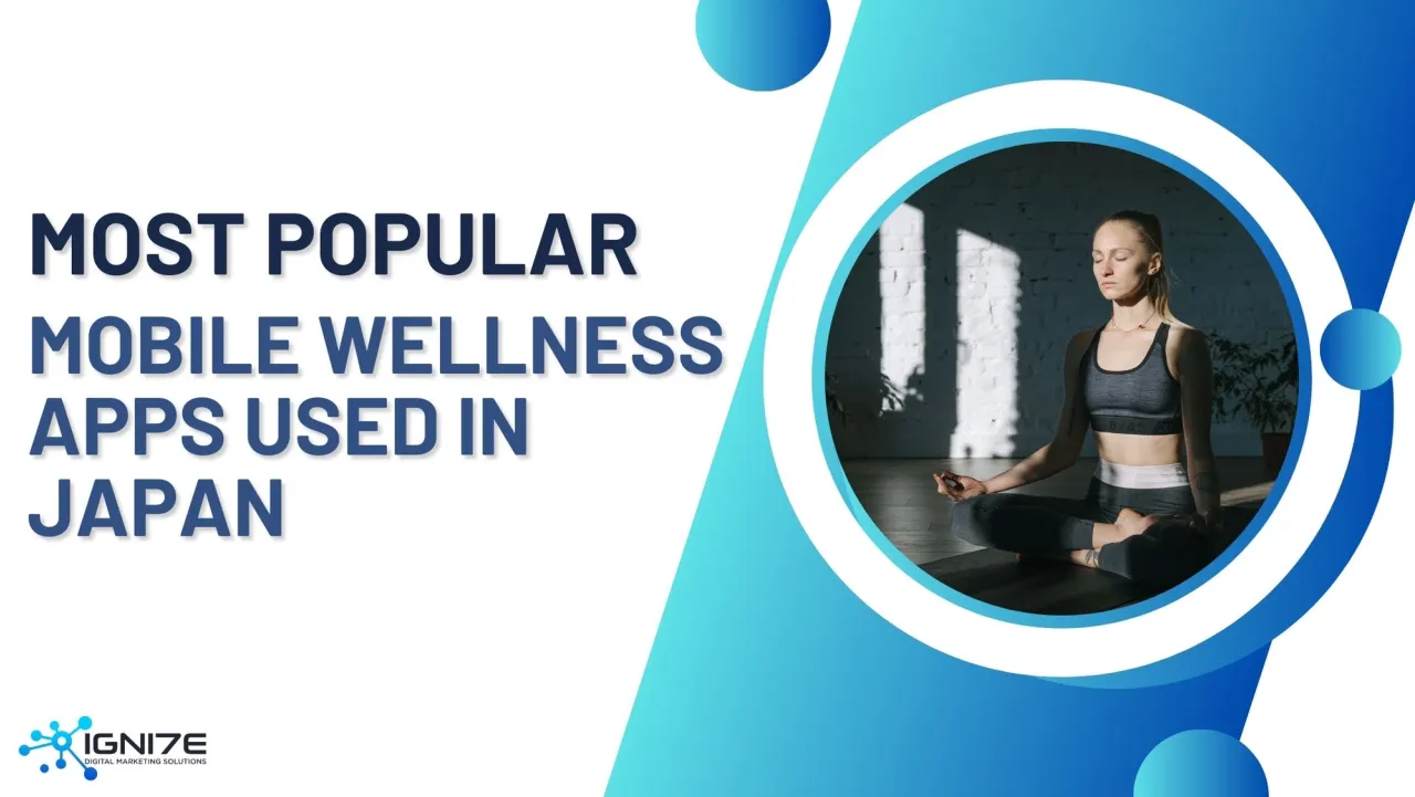일본에서 가장 많이 사용되는 모바일 웰니스 앱